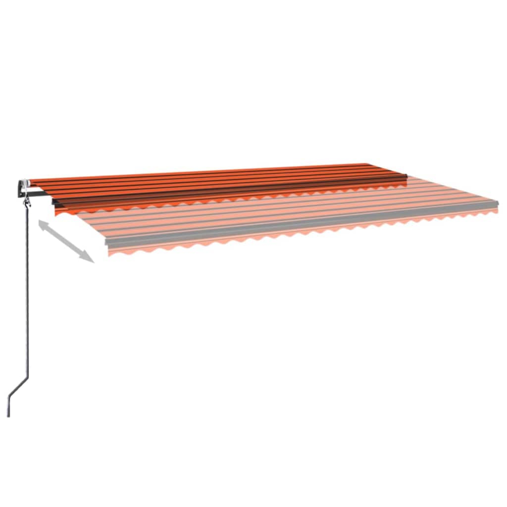Markise Automatisch Einziehbar 350x250 cm Creme
