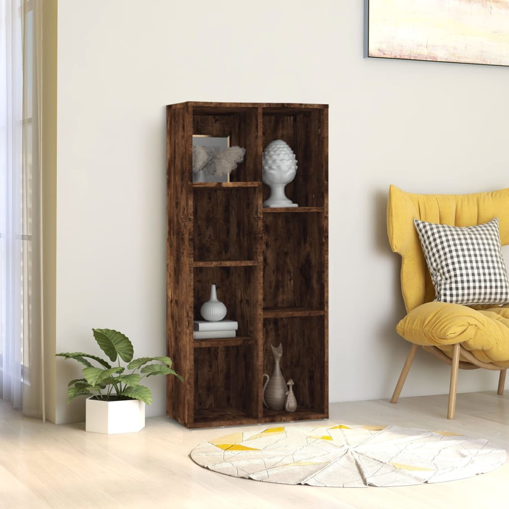 Bücherregal Weiß 50×25×106 cm Holzwerkstoff