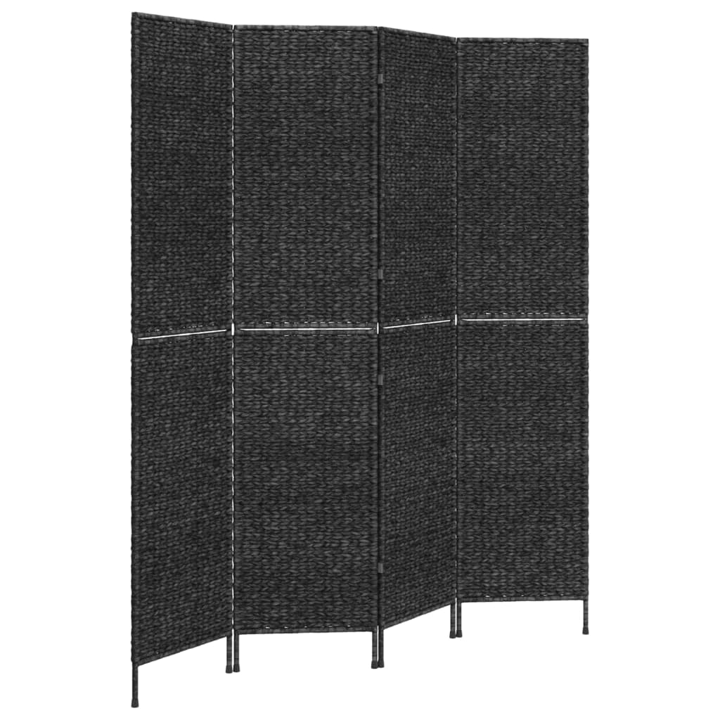 Paravent 3-tlg. 122x180 cm Wasserhyazinthe