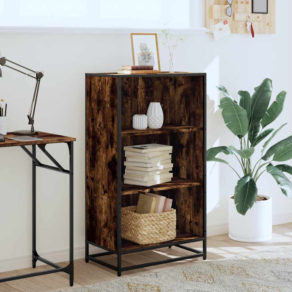 Bücherregal Schwarz 60x35x139 cm Holzwerkstoff