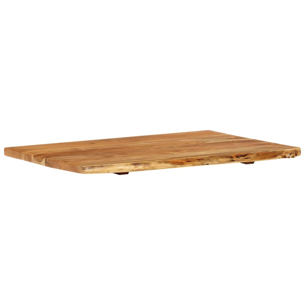 Badezimmer-Waschtischplatte Massivholz Akazie 100x52x2,5 cm