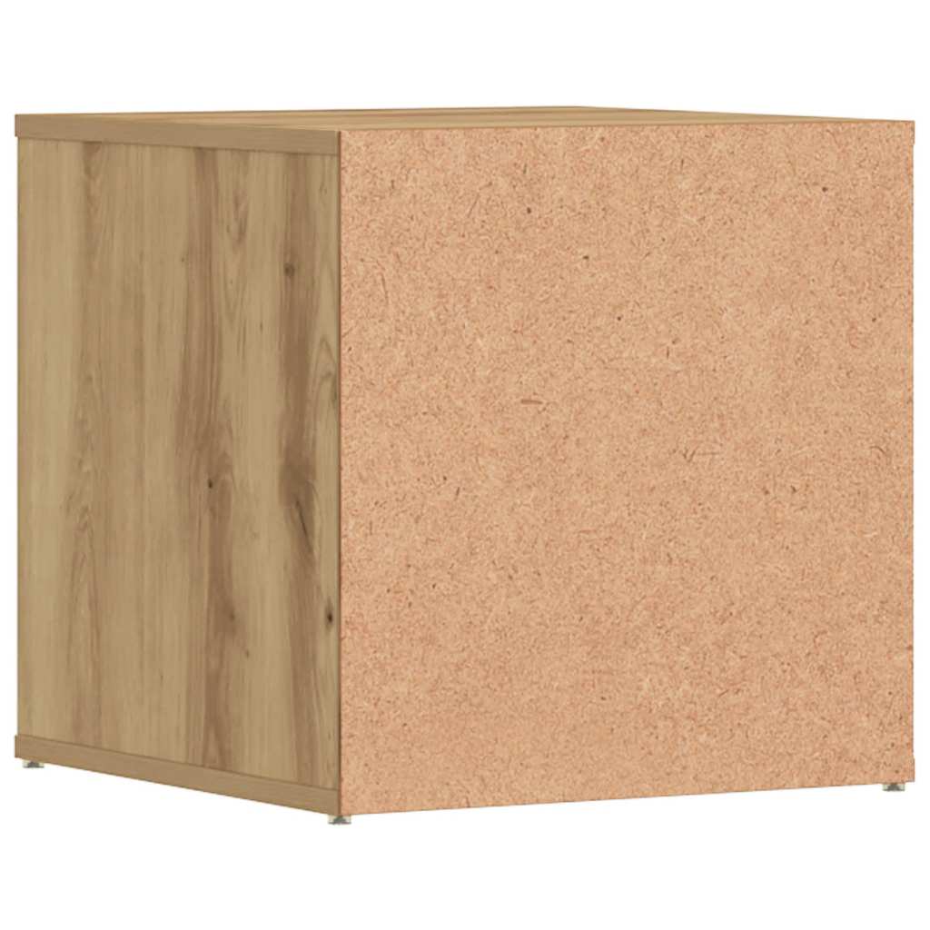 Schubladenbox Weiß 40,5x40x40 cm Holzwerkstoff