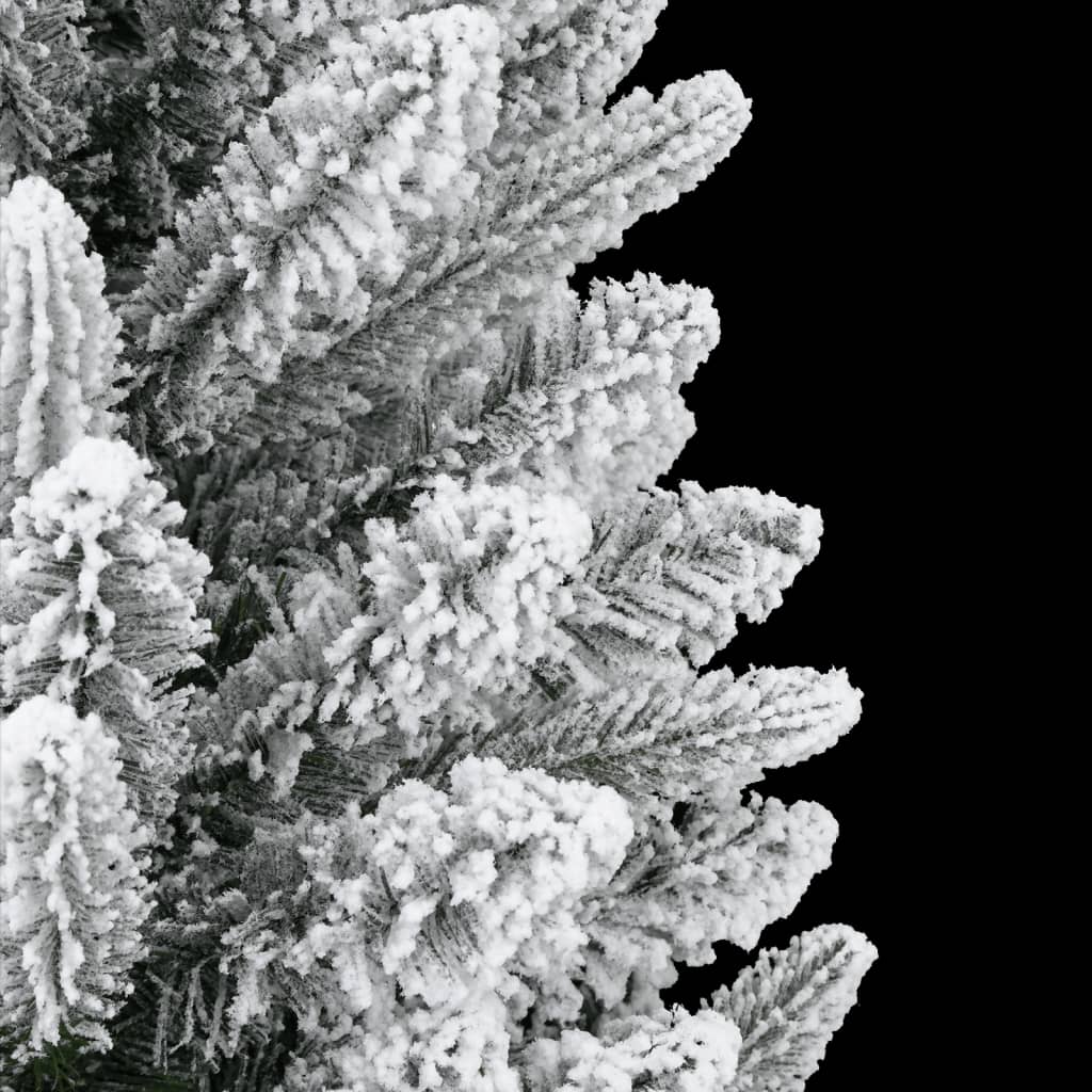 Künstlicher Weihnachtsbaum mit 150 LEDs mit Ständer Weiß 120 cm