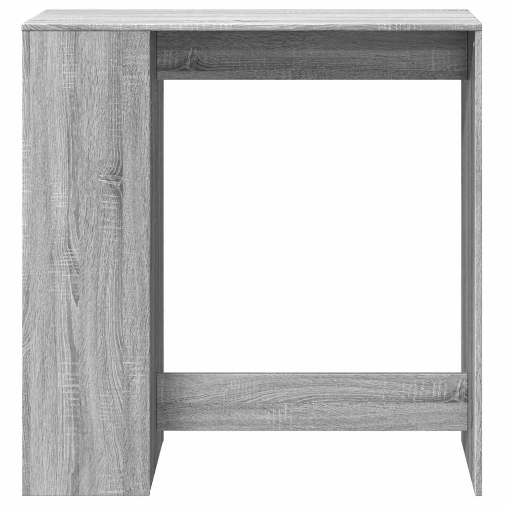 Bartisch Schwarz Eichen-Optik 101 x 40 x 103,5 cm Holzwerkstoff
