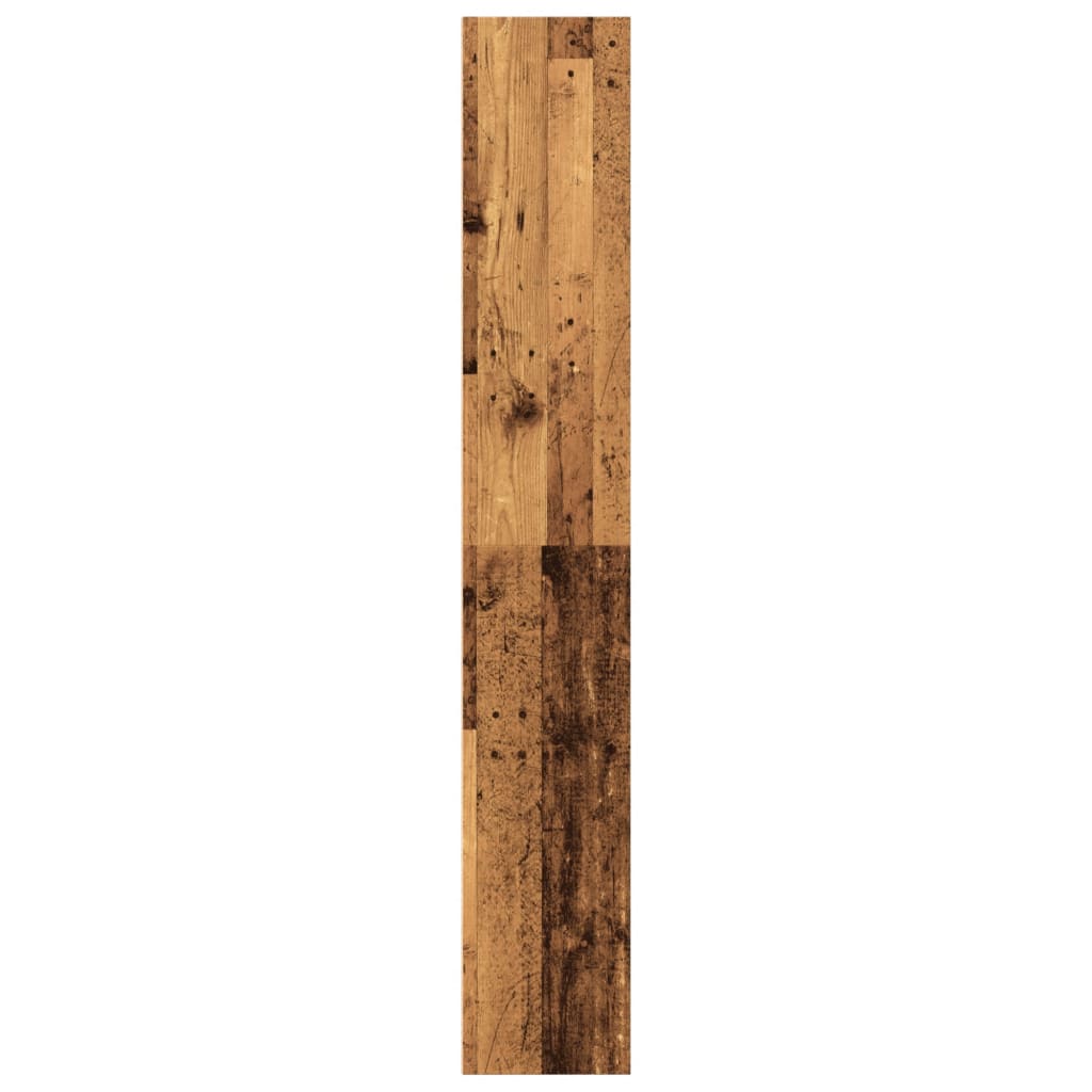 Bücherregal Weiß 80x30x189 cm Holzwerkstoff