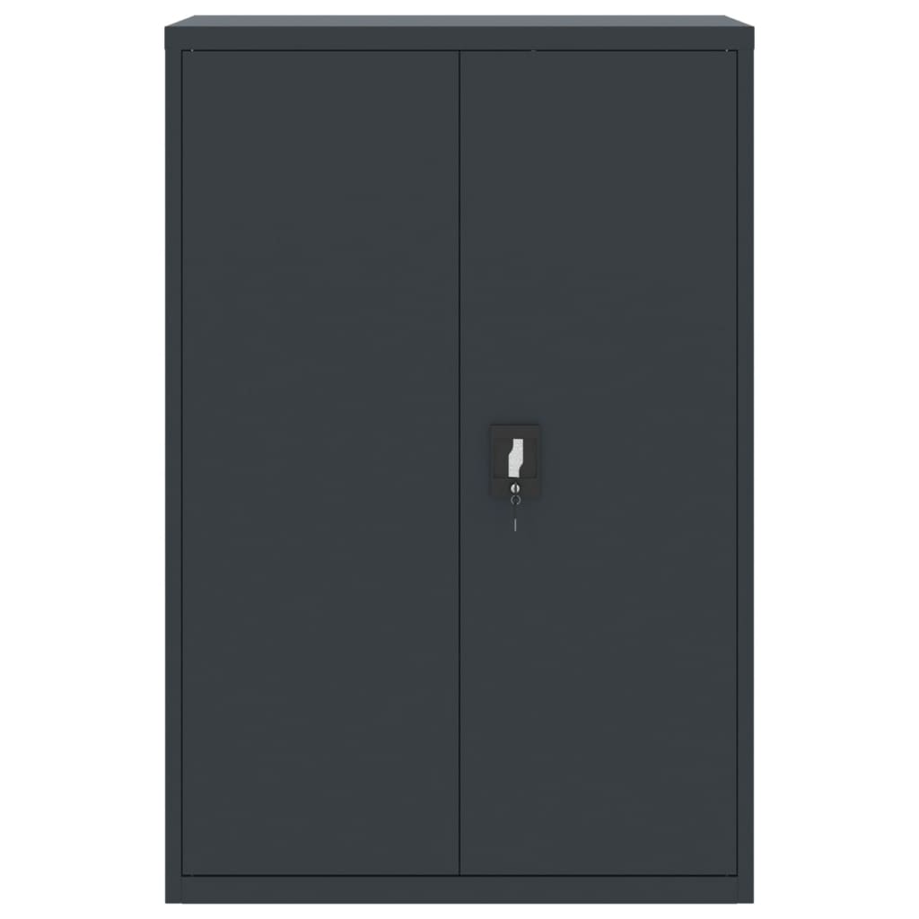 Aktenschrank Weiß 90x40x110 cm Stahl