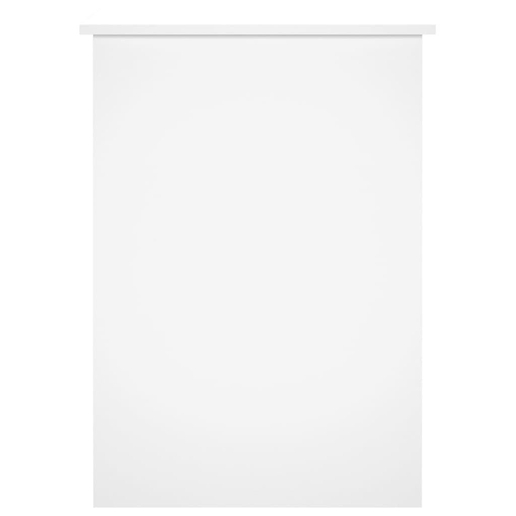 Schreibtisch Weiß 100x55x75 cm Holzwerkstoff