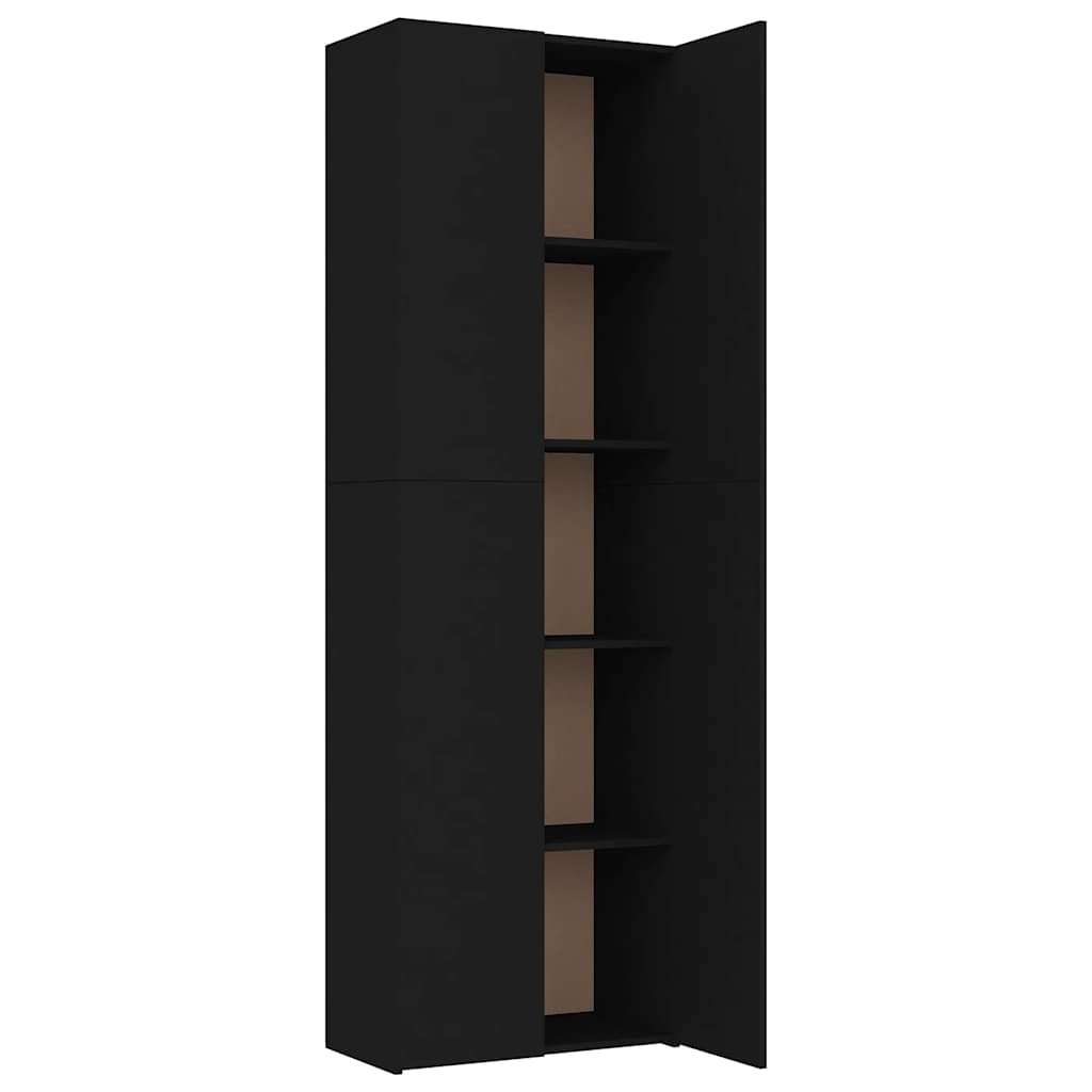 Aktenschrank Weiß 60x32x153 cm Holzwerkstoff
