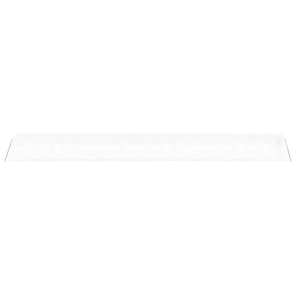 Gewächshaus mit Stahlrahmen Grün 48 m² 16x3x2 m