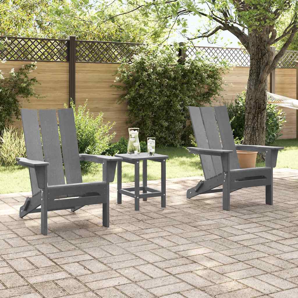 Gartenstuhl 2 pcs Weiß 80,5 x 74,5 x 92 cm Polyethylen
