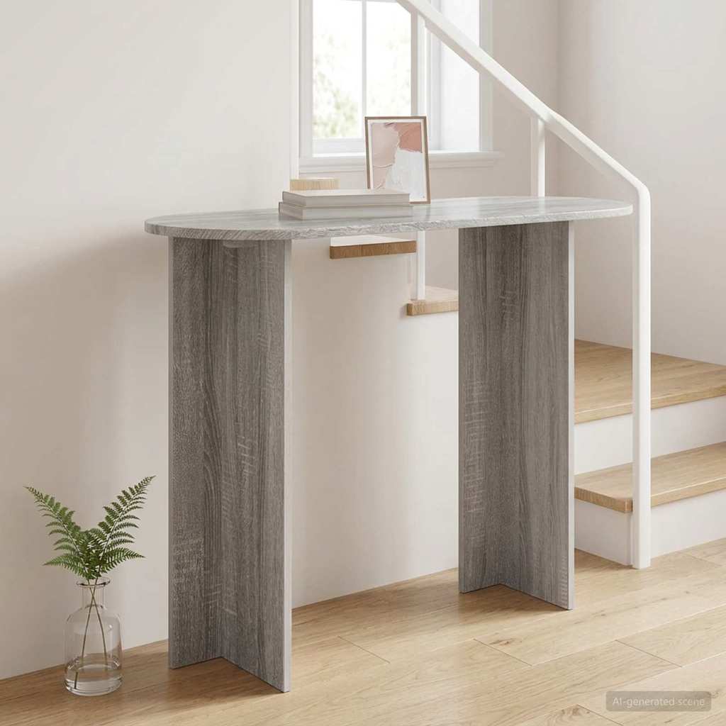 Konsolentisch Weiß 100 x 39,5 x 75 cm Holzwerkstoff