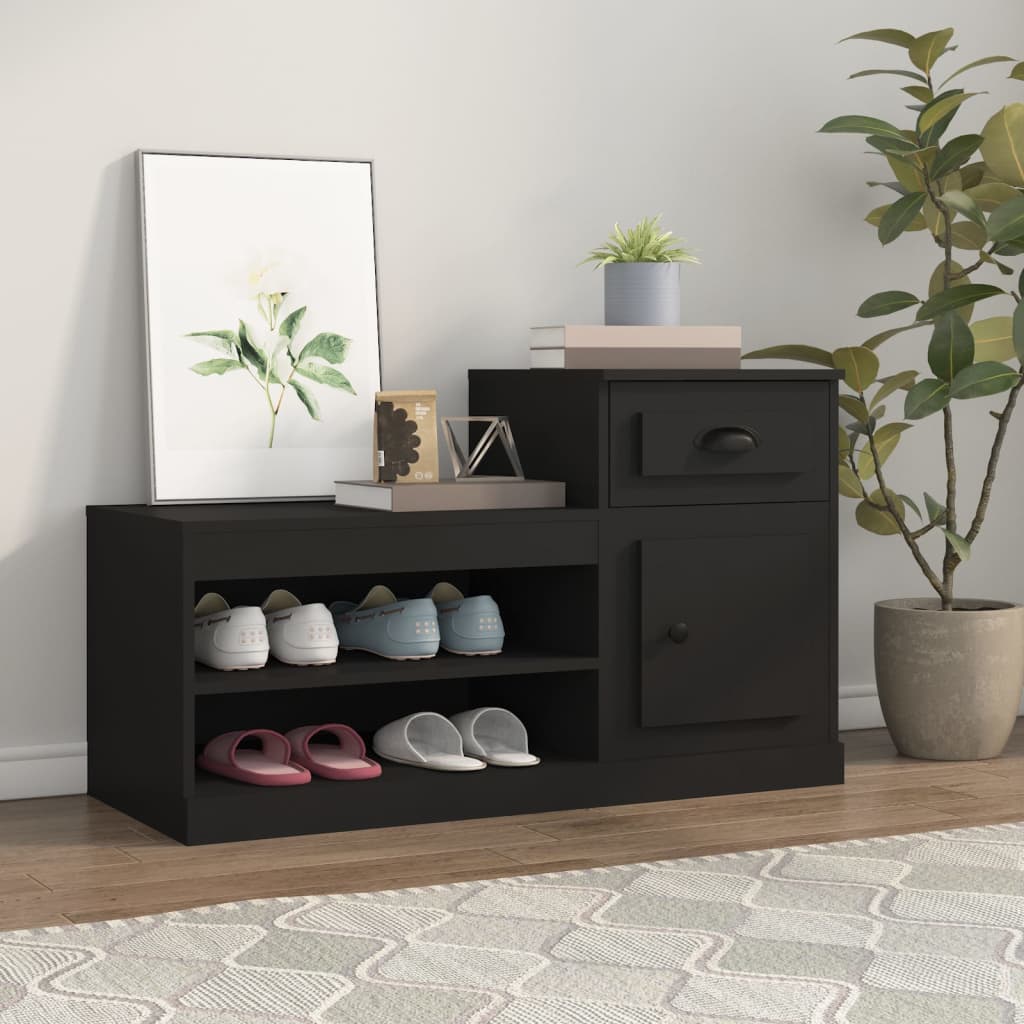 Schuhschrank Weiß 100x42x60 cm Holzwerkstoff