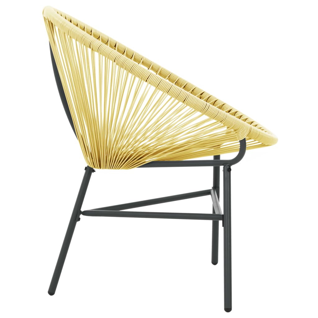 Acapulco-Gartenstuhl Poly Rattan Grün