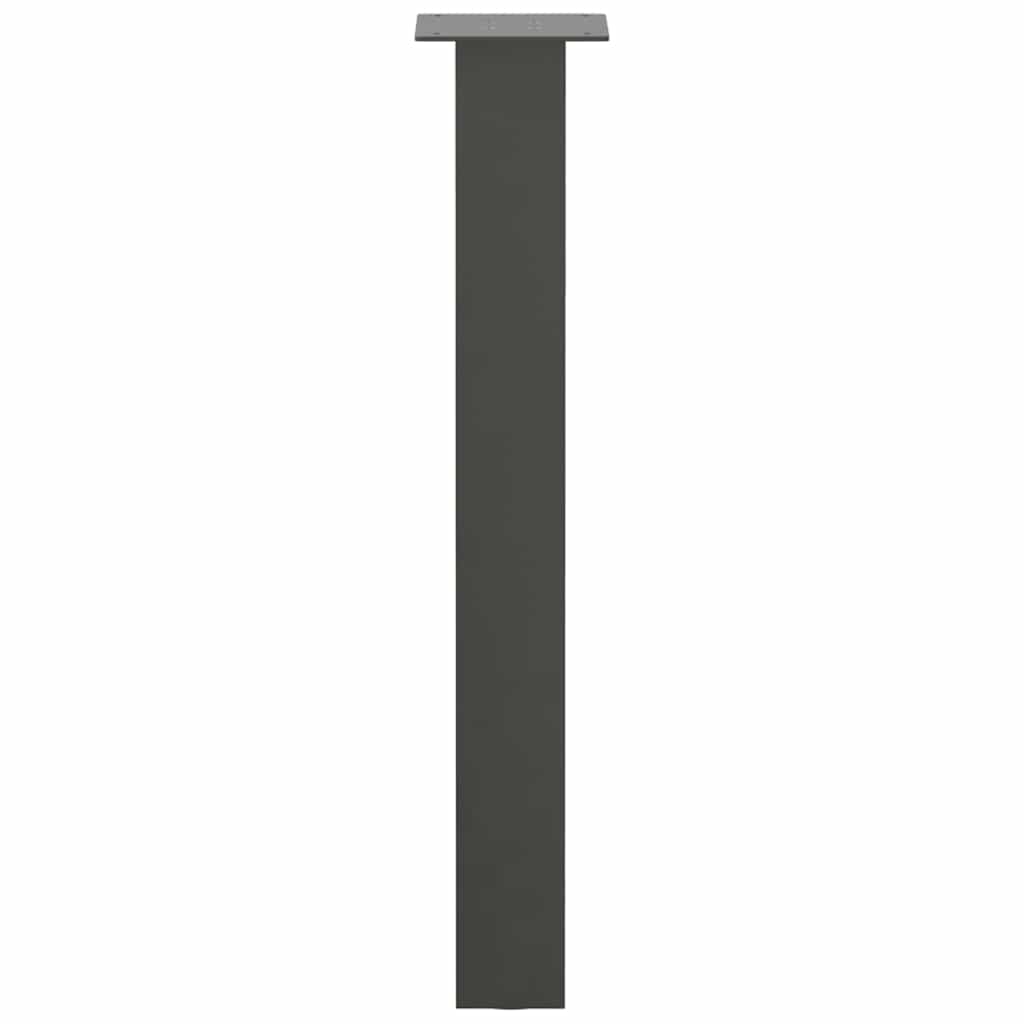 Couchtischbeine 4 Stk. Schwarz 30 cm Stahl