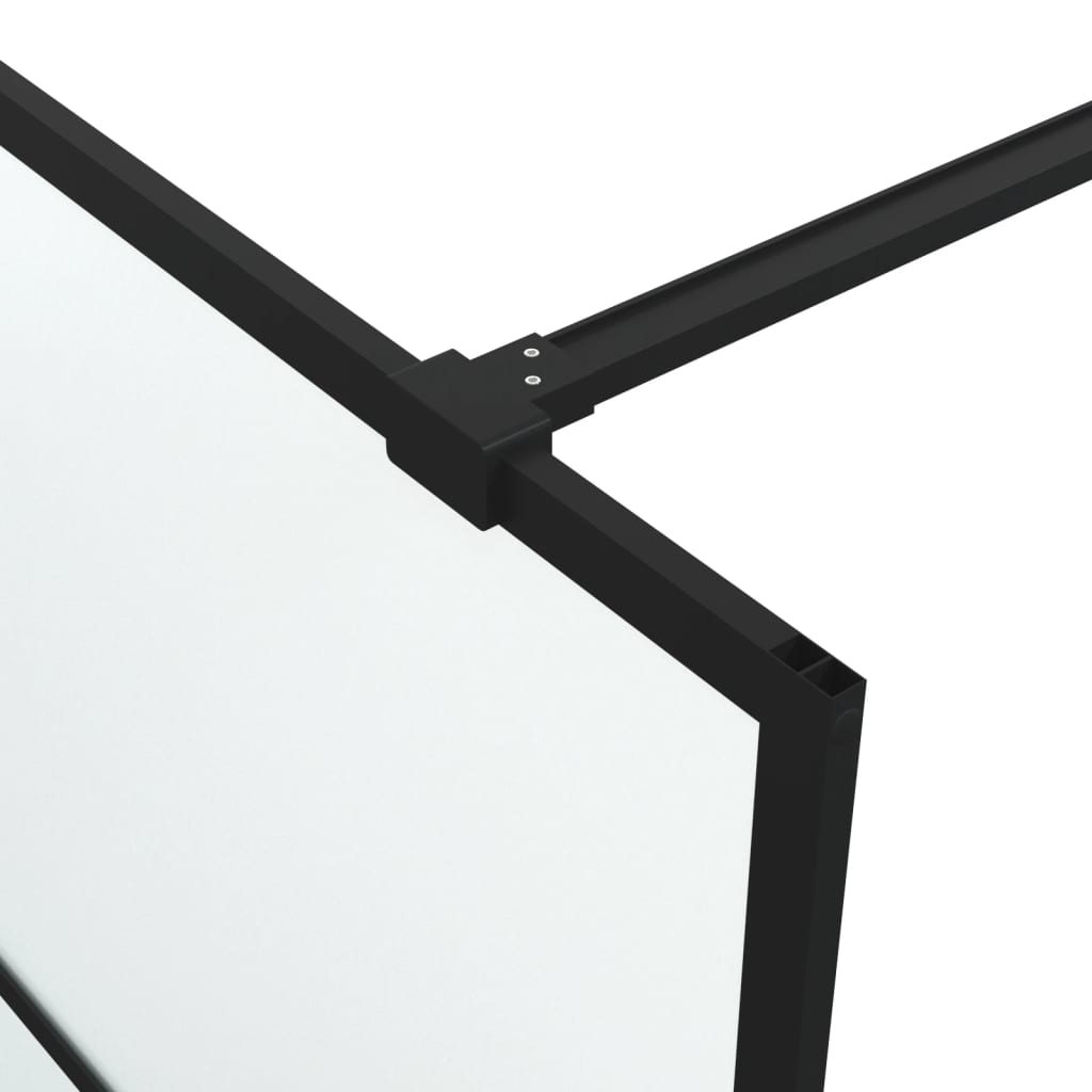 Duschwand für Begehbare Dusche mit Klarem ESG Glas 80x195 cm