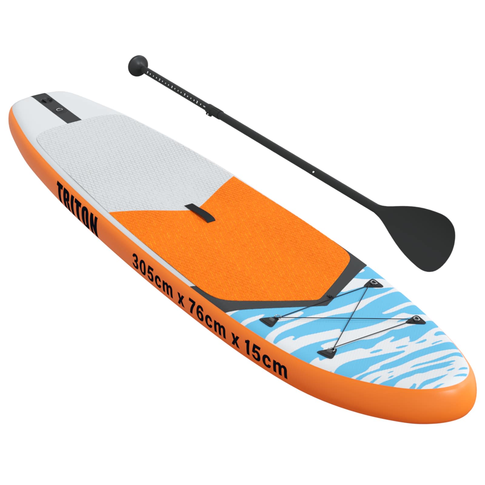 Aufblasbares Stand Up Paddle Board HYDROS 305 x 76 x 15 cm für