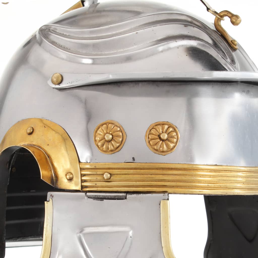 Preußische Pickelhaube Antik Replik für LARP Schwarz Stahl