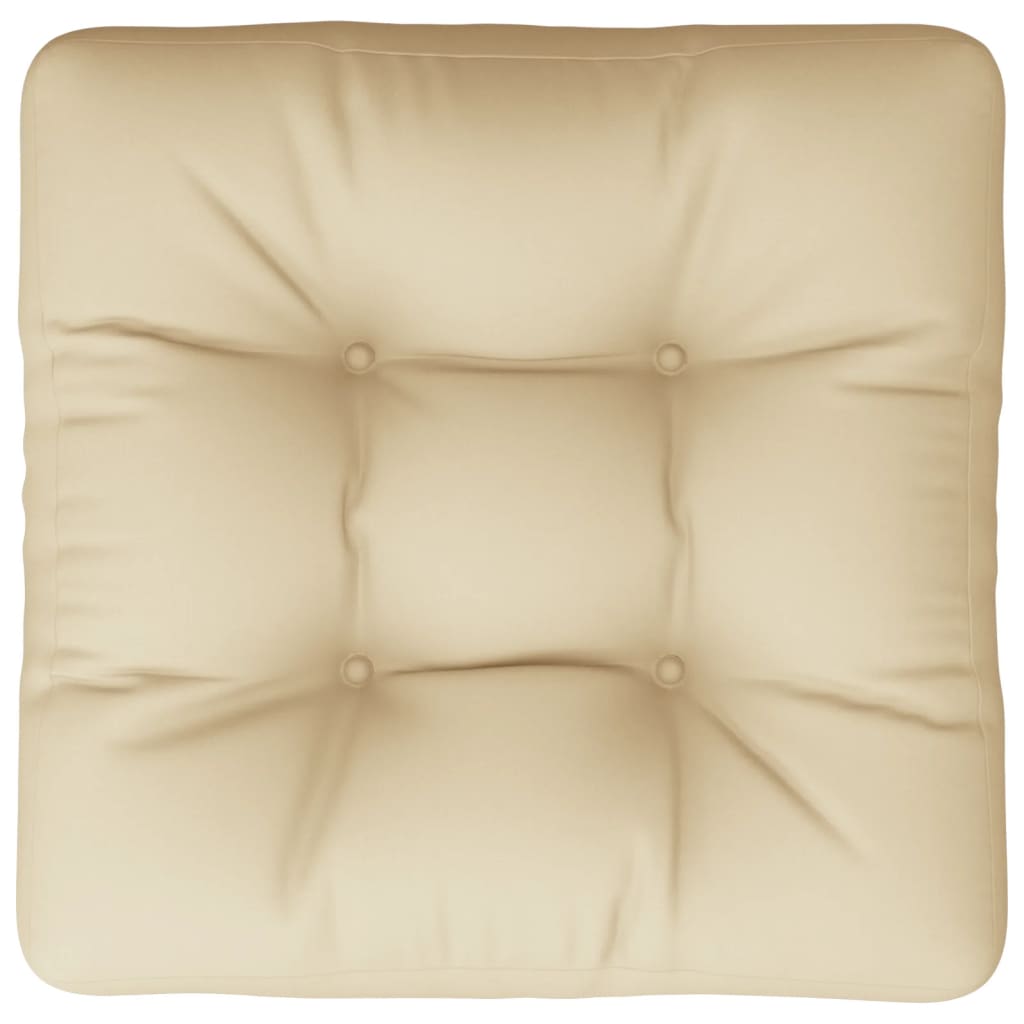 Palettenkissen Anthrazit 50x50x12 cm Stoff