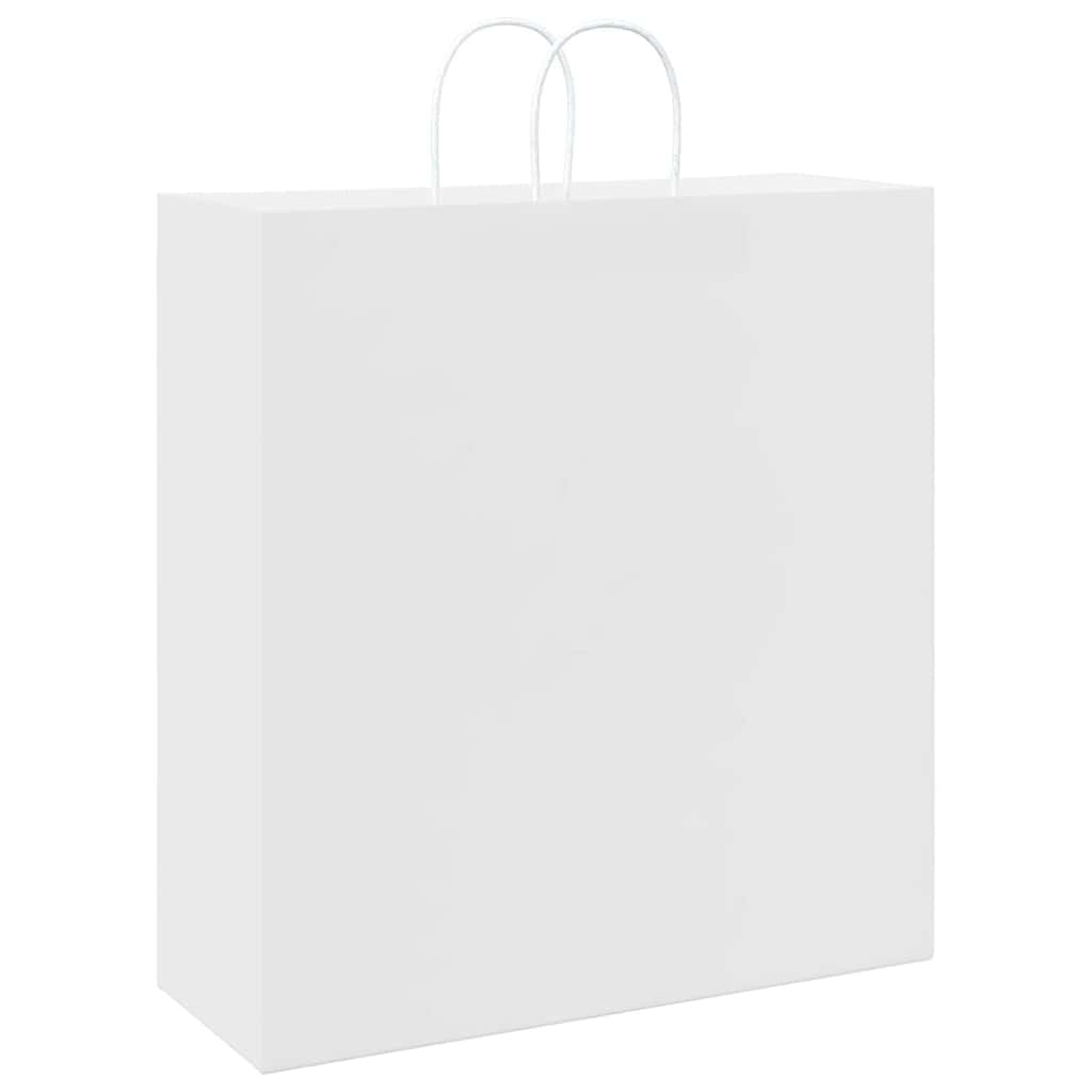 Papiertragetaschen 50 Stk. mit Henkeln Braun 21x11x36 cm