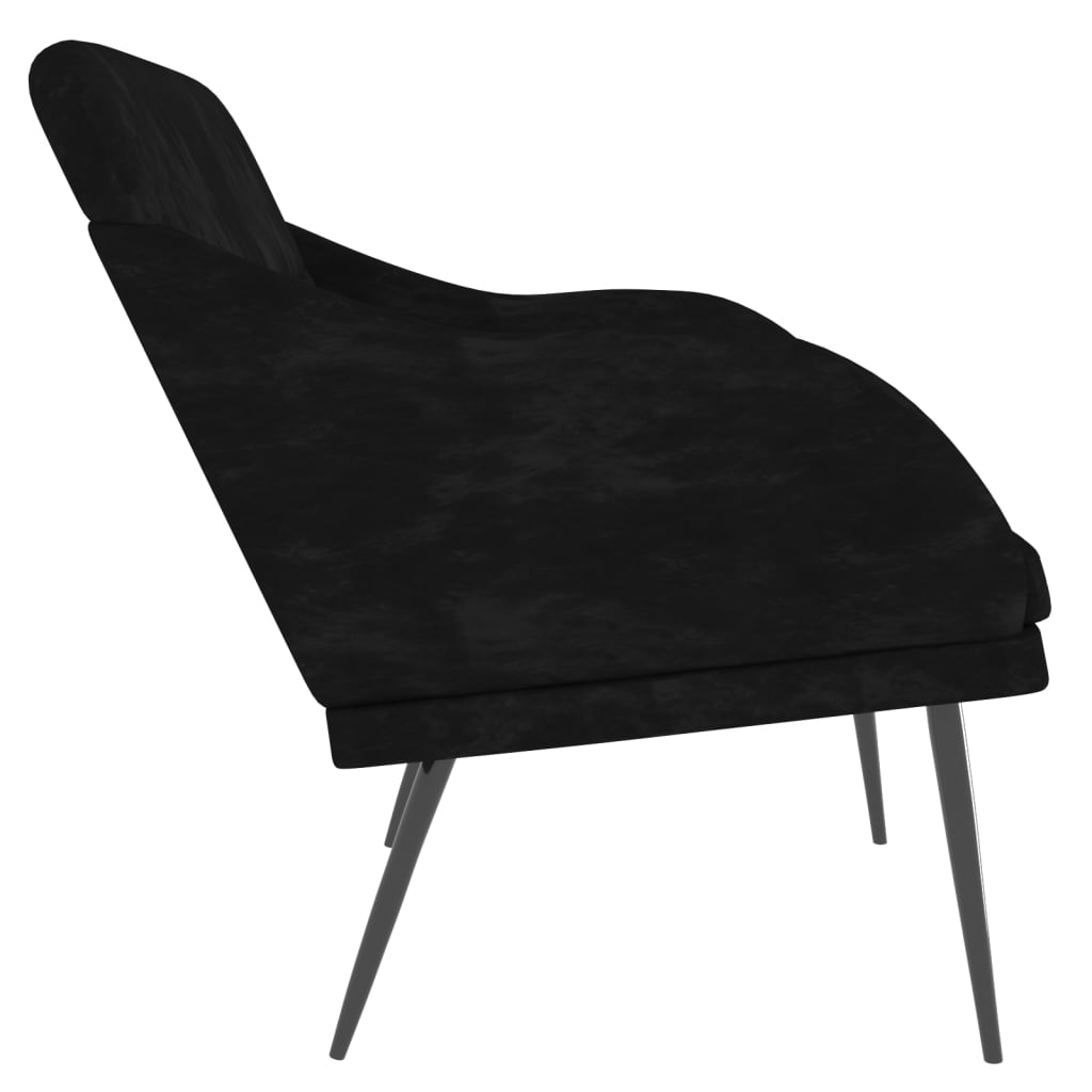 Sitzbank Dunkelgrün 110x76x80 cm Samt