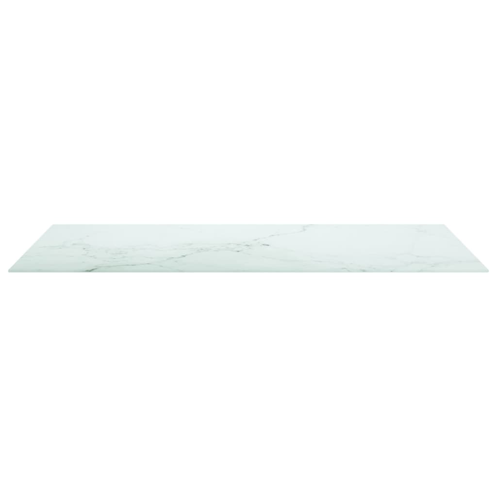 Tischplatte aus gehärtetem Glas quadratisch 700x700 mm