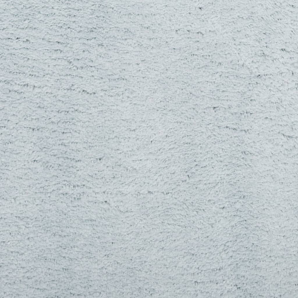 Teppich HUARTE Kurzflor Weich und Waschbar Anthrazit 60x110 cm