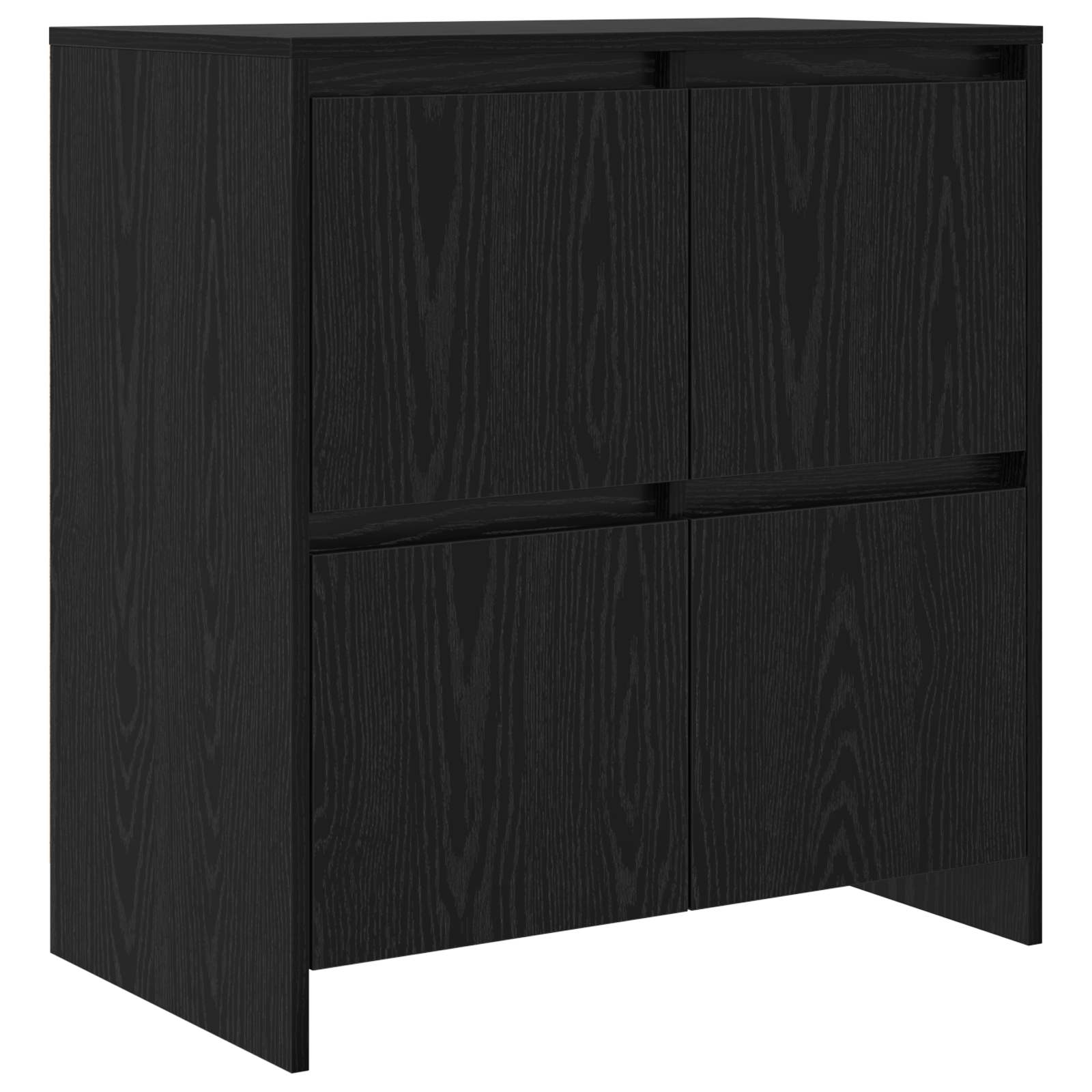 2-tlg. Sideboard Weiß Holzwerkstoff