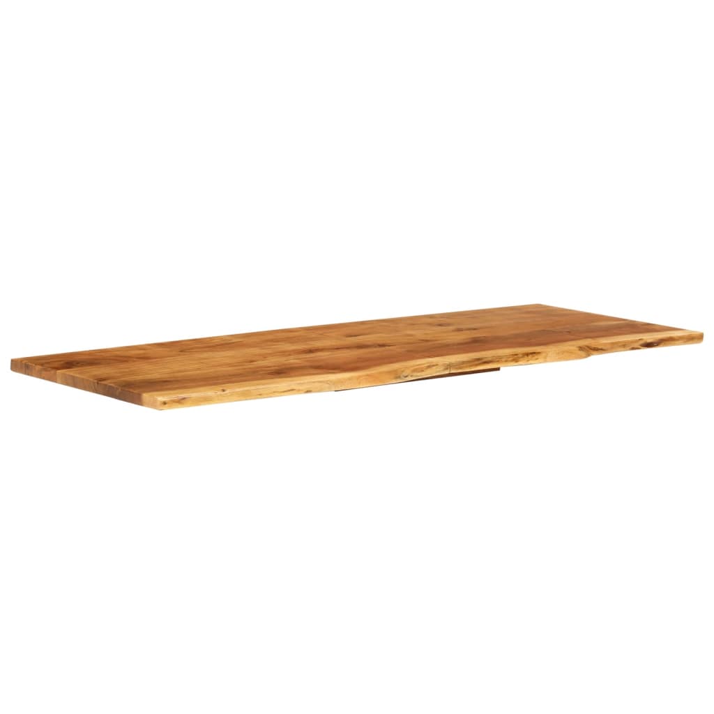 Badezimmer-Waschtischplatte Massivholz Akazie 100x52x2,5 cm
