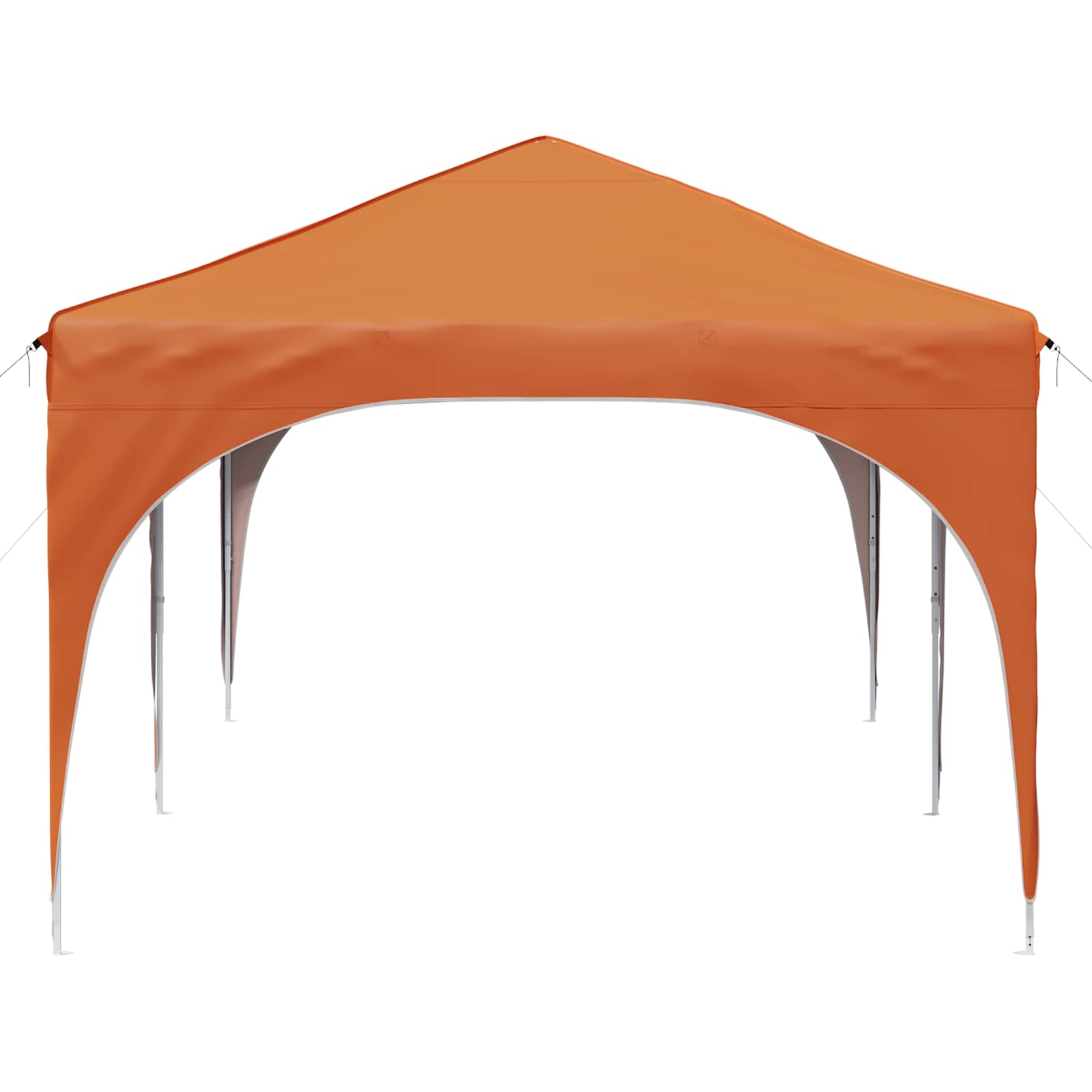 Pop-up Partyzelt 575 x 288 x 245 cm Creme Oxford-Stoff