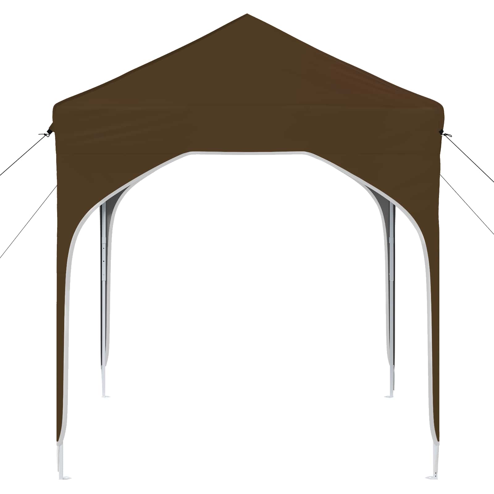 Pop-up Partyzelt 194 x 194 x 245 cm Creme