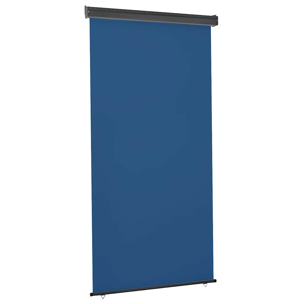 Balkon Seitenmarkise 60 x 250 cm 100% Polyester Eisen Stahl