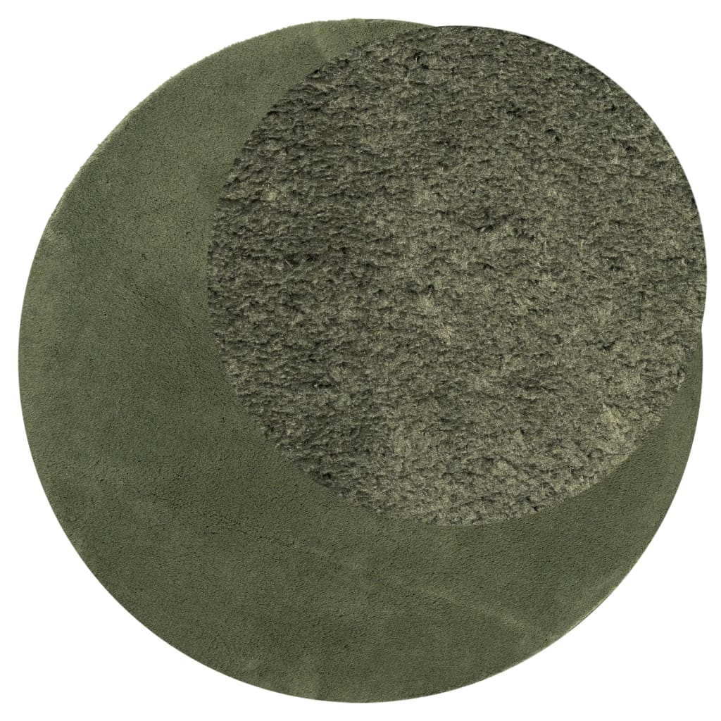 Teppich HUARTE Kurzflor Weich und Waschbar Anthrazit 60x110 cm