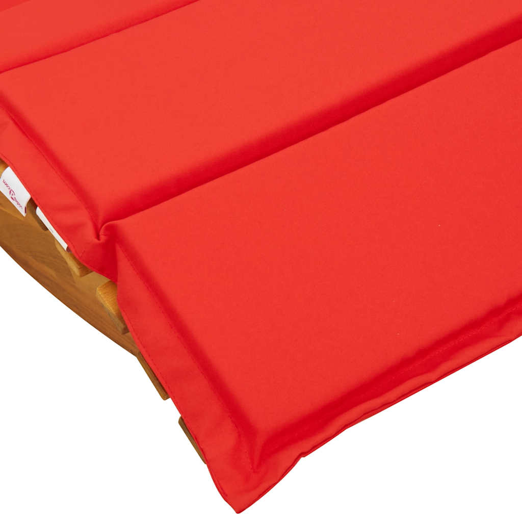 Schaukelstühle Sonnenliegen 2 Stk. Akazienholz