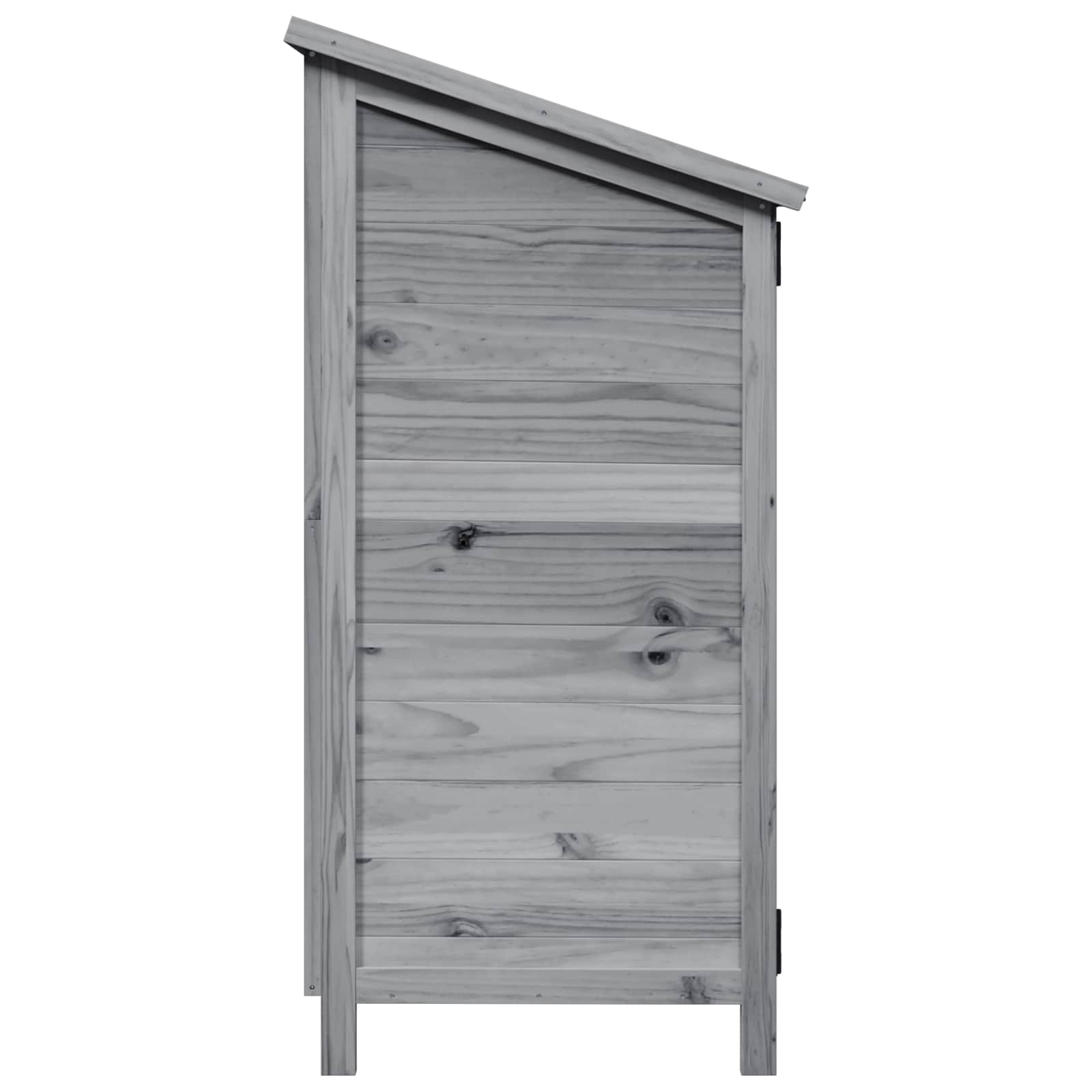 Gartenschuppen Natur 59,5 x 56 x 113,5 cm Massivholz aus Fichte