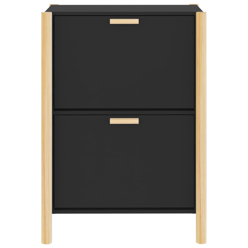Schuhschrank Weiß 57,5x33x80 cm Holzwerkstoff