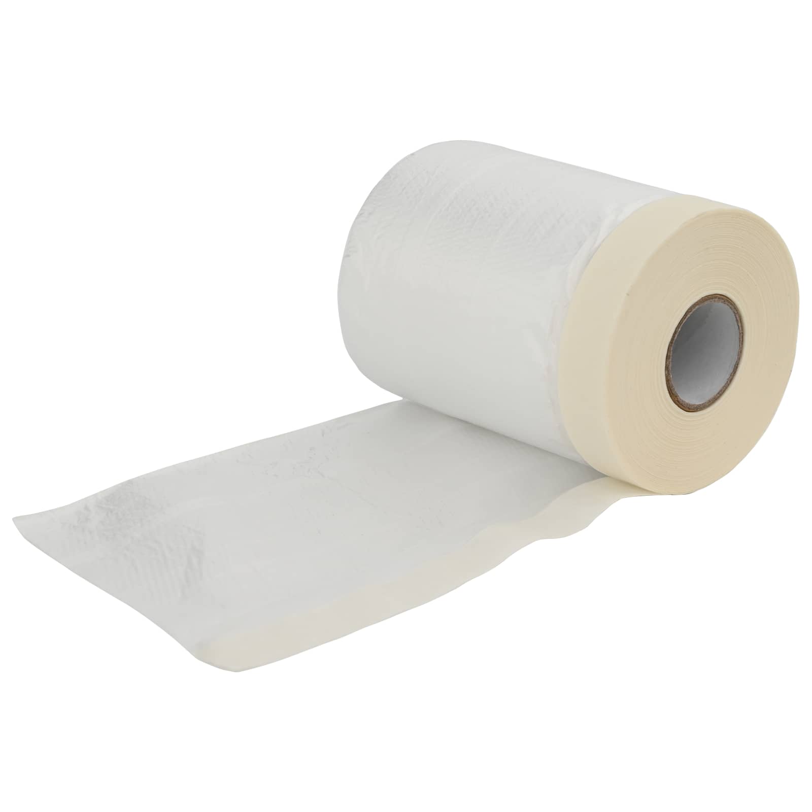 Staubschutzfolie mit Klebeband 6 pcs Transparent 30 x 3300 cm