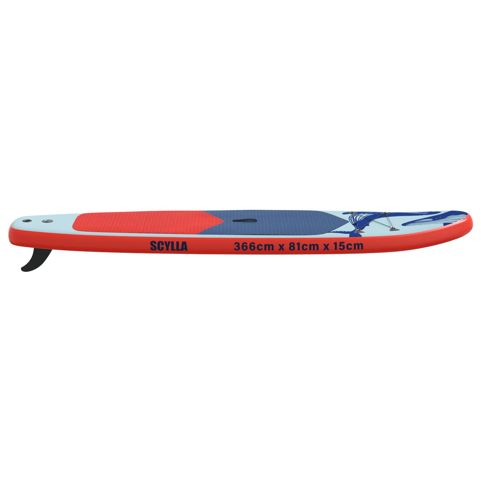 Aufblasbares Stand Up Paddle Board HYDROS 305 x 76 x 15 cm für