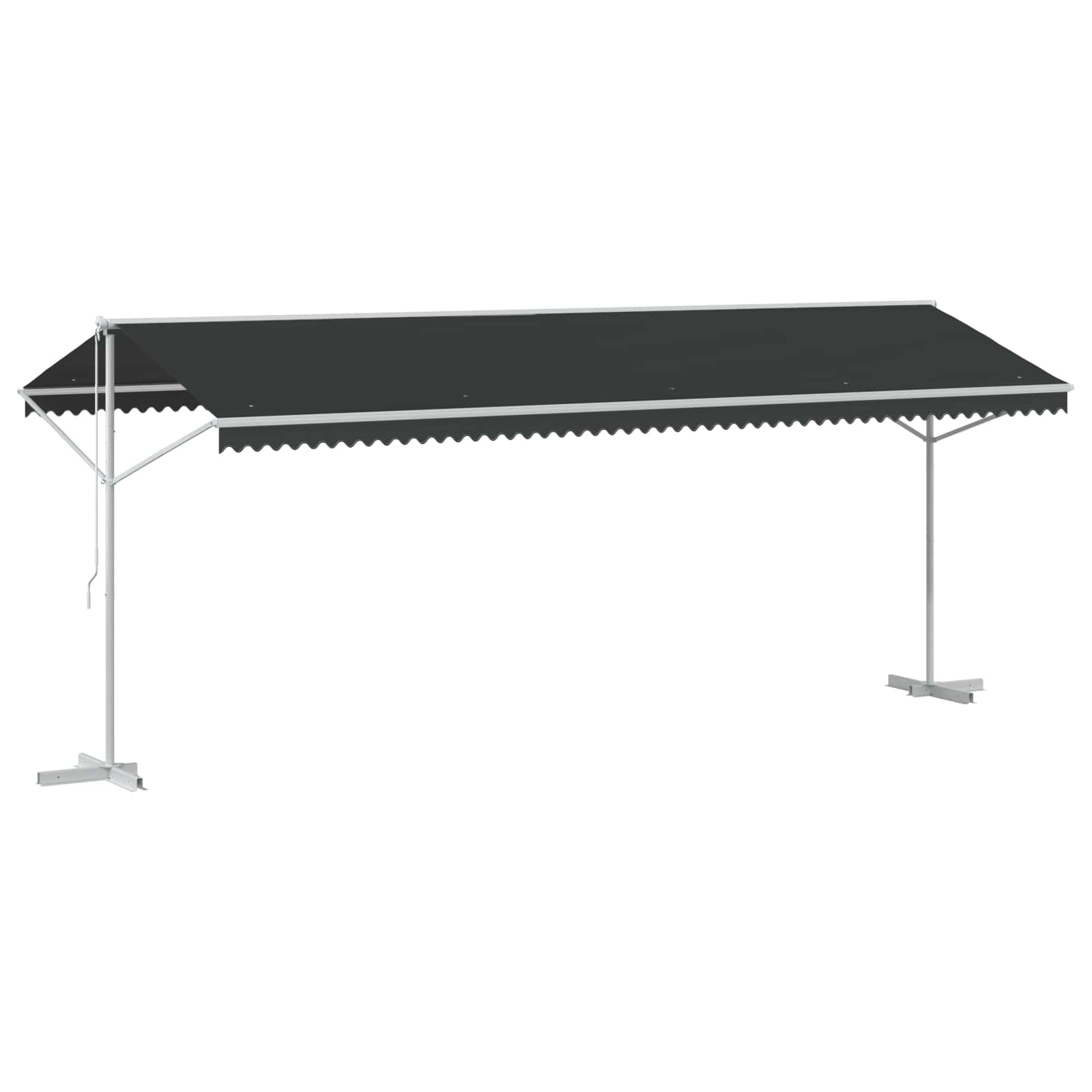 Freistehende Markise 400x300 cm Anthrazit