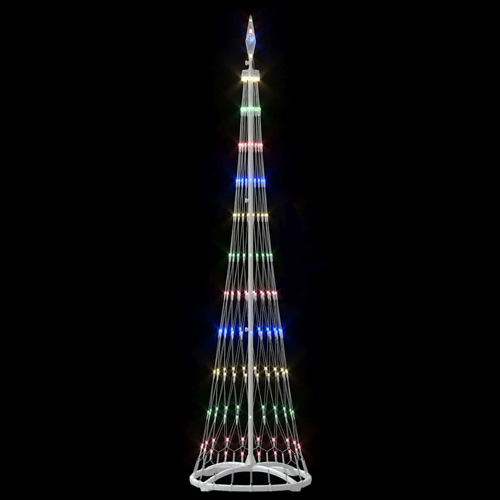 LED-Weihnachtsbaum Warmes Weiß 51 x 51 x 190 cm Metall