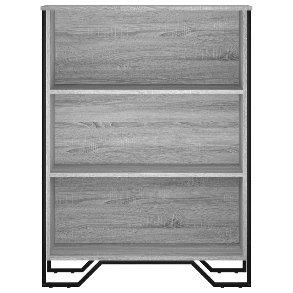 Bücherregal Schwarz 80x31x169 cm Holzwerkstoff