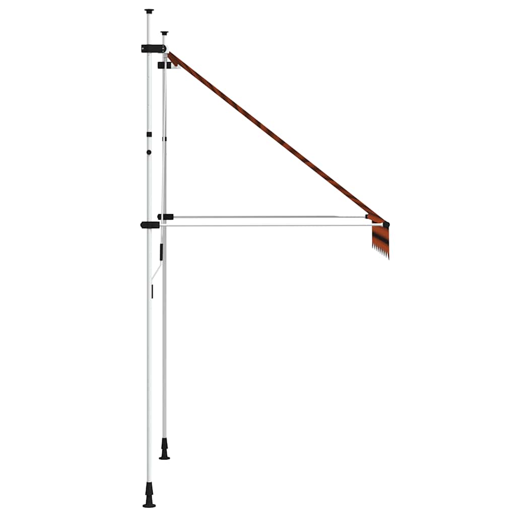 Einziehbare Markise Handbetrieben 150 cm Anthrazit