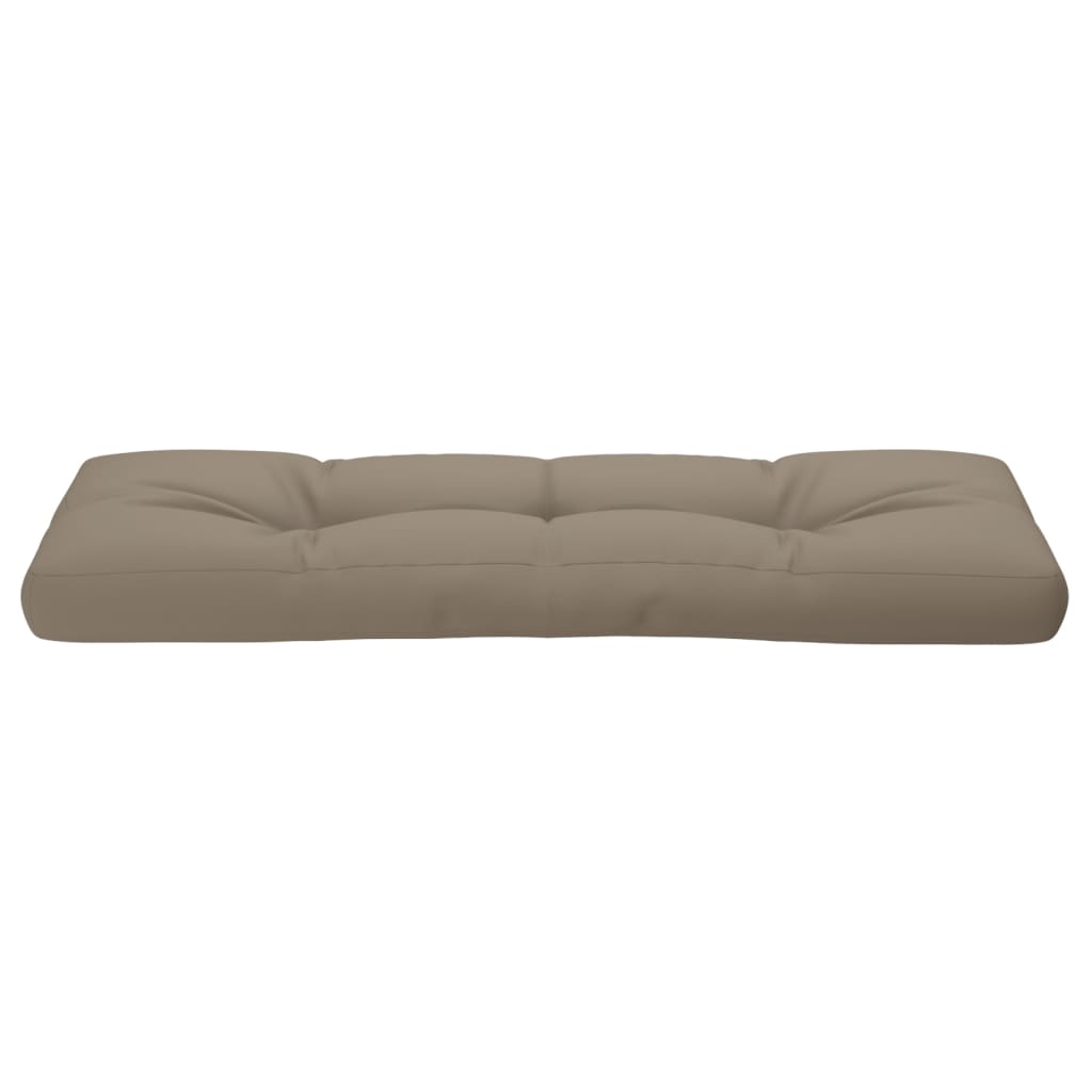 Palettenkissen Anthrazit 50x40x12 cm Stoff