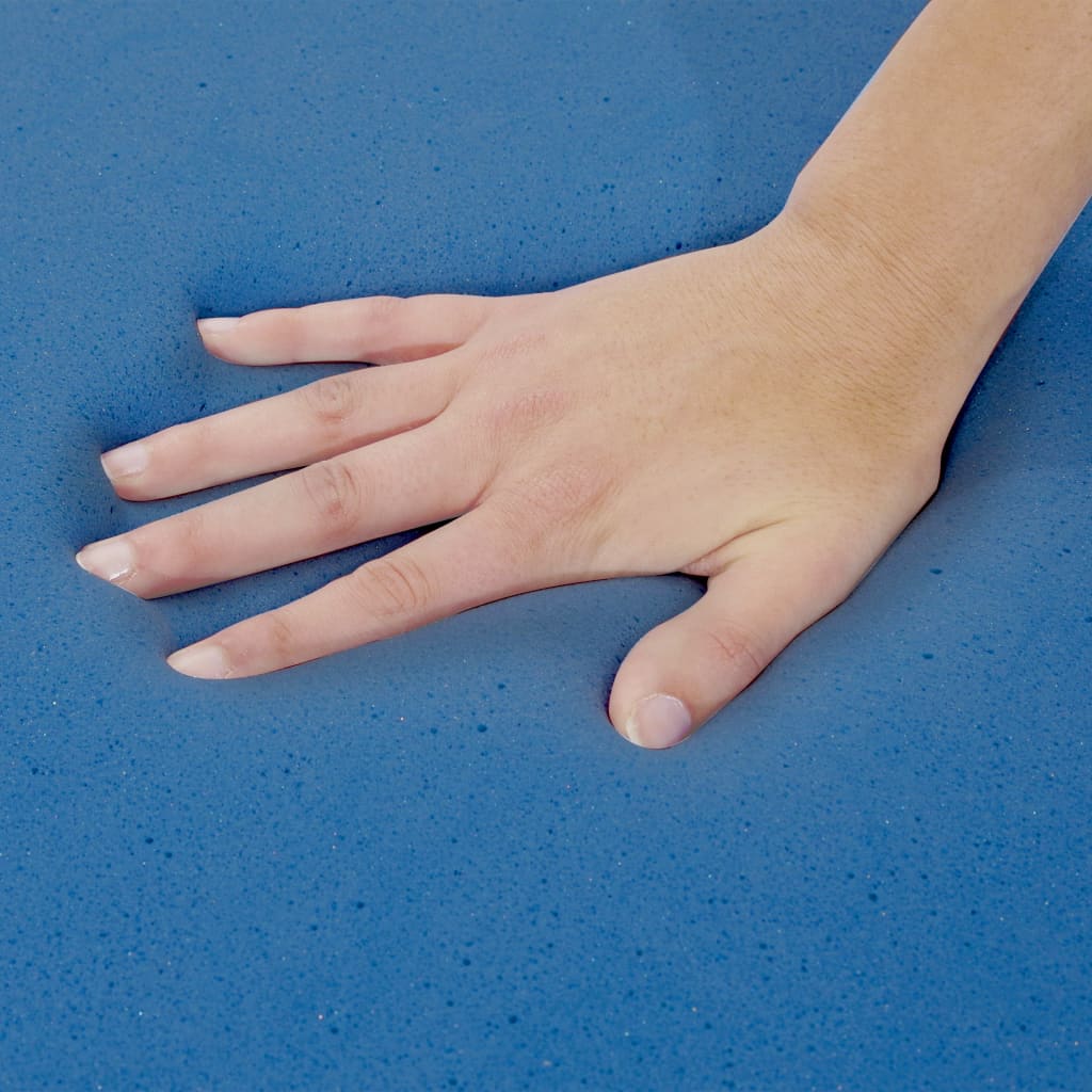 Matratze 80 x 200 cm Viskoelastischer Memory-Schaum 18 cm H2