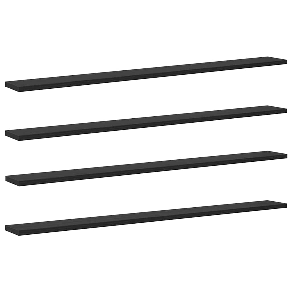 Bücherregal-Bretter 4 Stk. Weiß 40x10x1,5 cm Holzwerkstoff