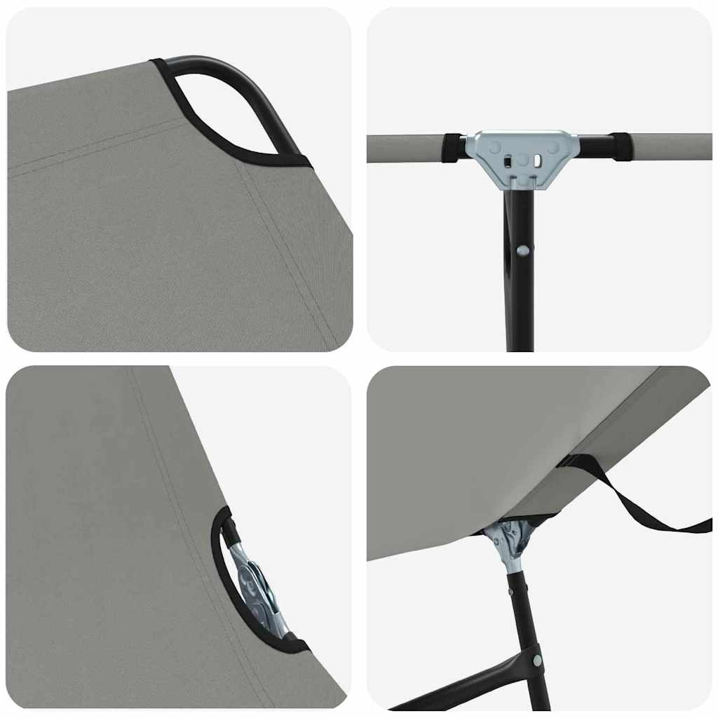 Klappbare Sonnenliege Blau 188 x 57 x 86,5 cm Polyester