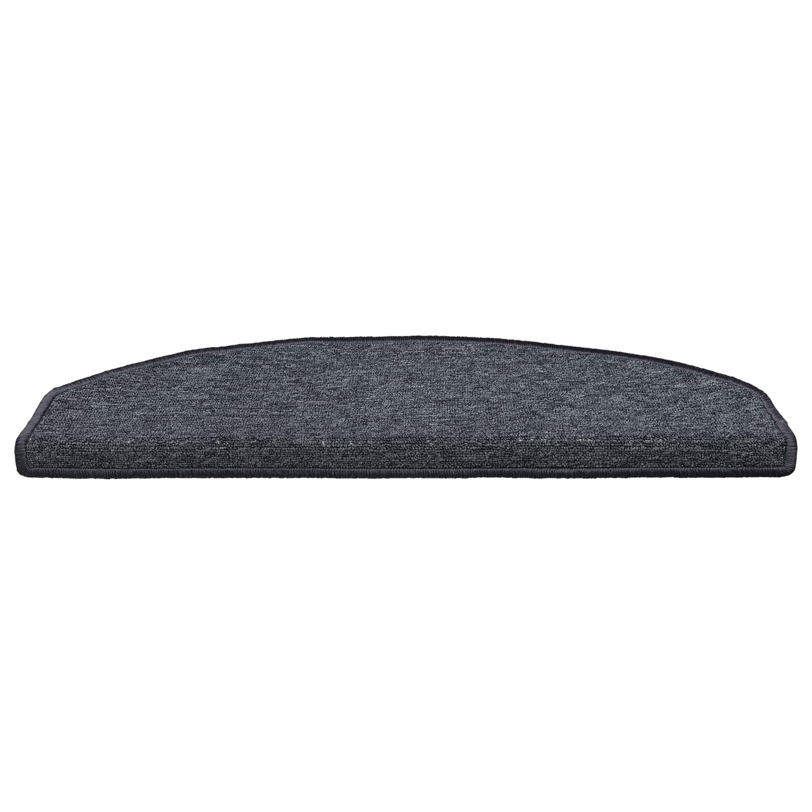 Stufenmatten 15 Stk. 56x17x3 cm Anthrazit Halbrund