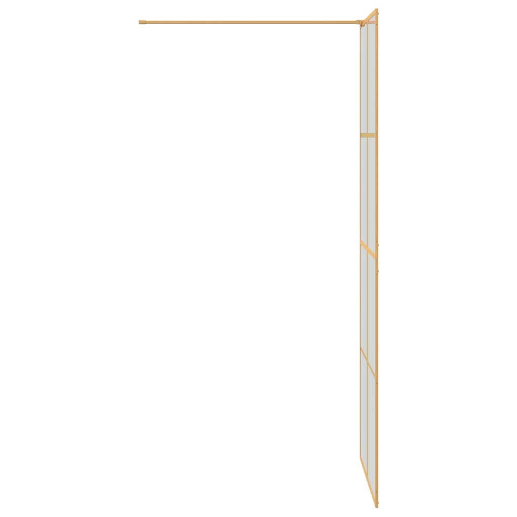 Duschwand für Begehbare Dusche mit Klarem ESG Glas 80x195 cm