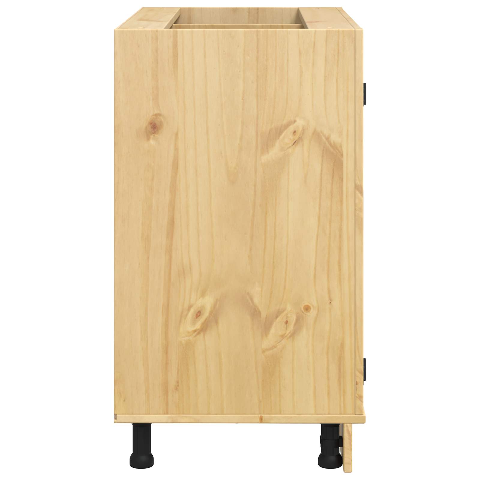 Schrank SKI Honigbraun 60 x 46 x 81,5 cm Massives Kiefernholz