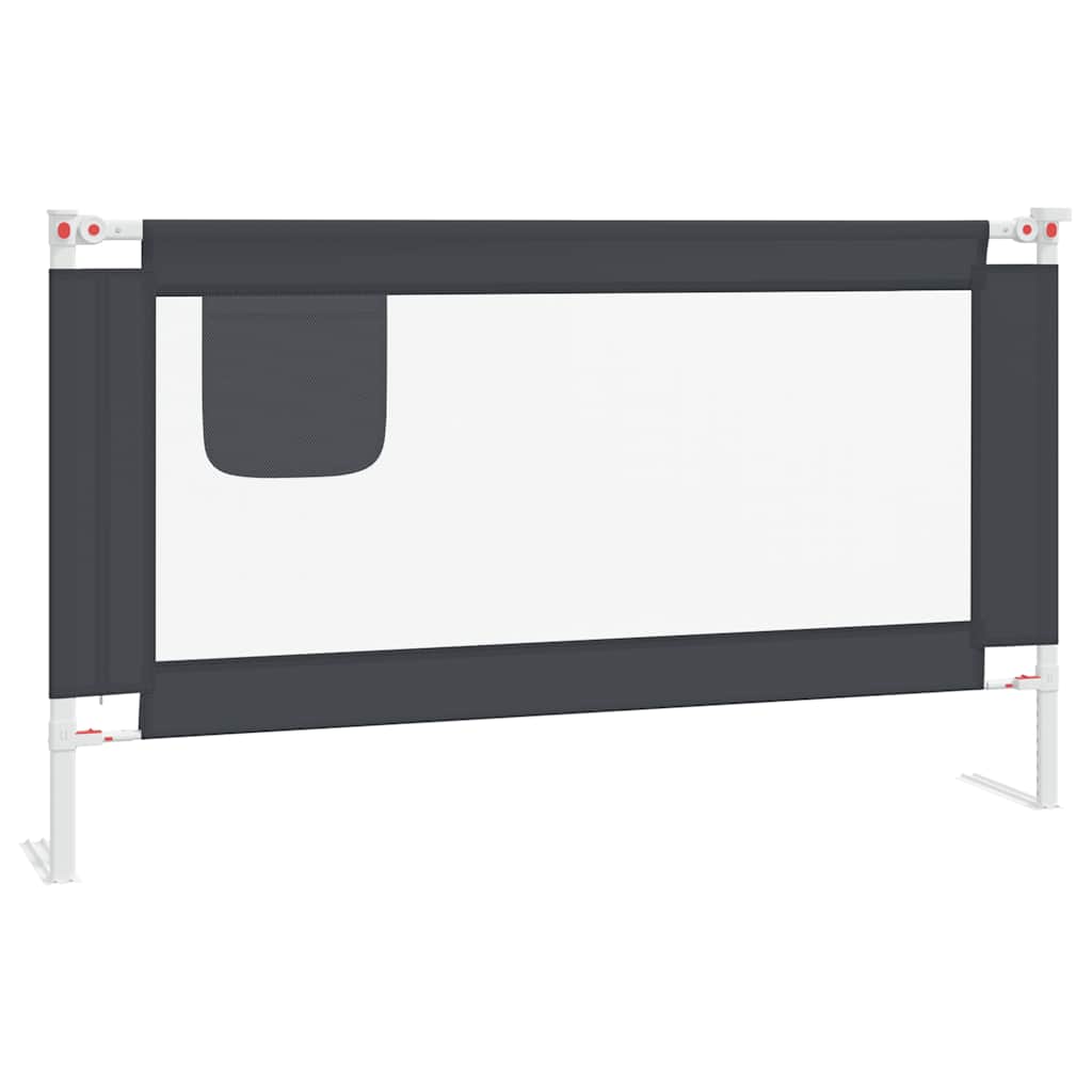 Kleinkind-Bettschutzgitter Grün 90x25 cm Stoff