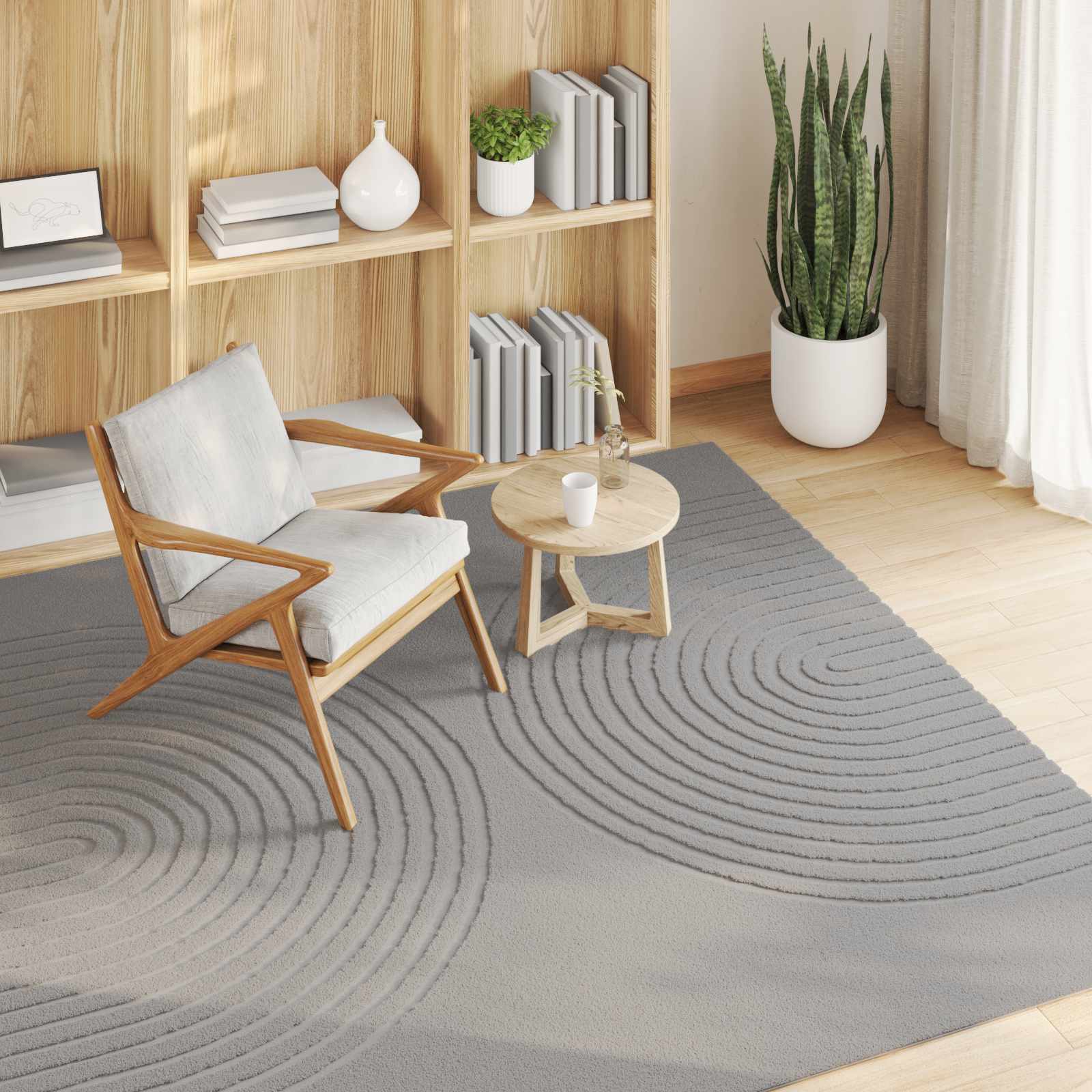 Bereichsteppiche Rechtwinklig GALATI Creme 150 x 80 cm